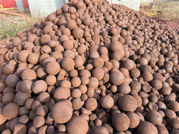 78-tons (approximately) Of Steel Grinding Balls, Approximately 1-1/2" - 3" Size)